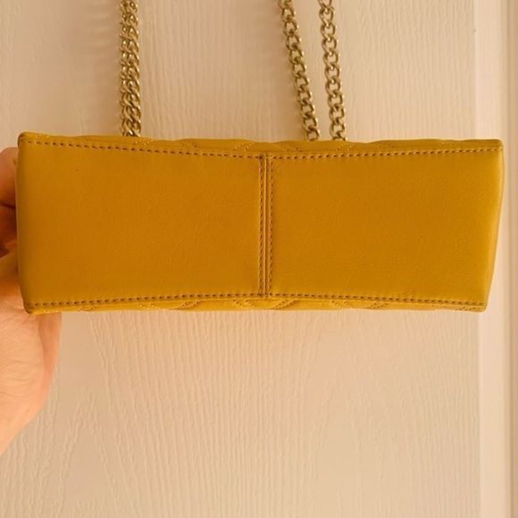 Kate Spade Mustard Yellow Quilted Natalia Chain Bag - Picture 8 of 15